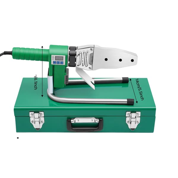 Rörsvetsmaskin, 1500W Effekt, LED-display,Grön