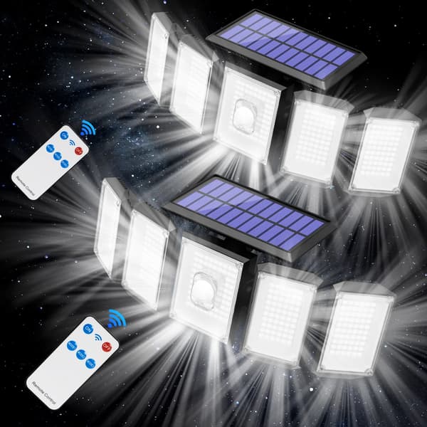 Flomlys, 300 LED, Bevægelsessensor,2PCS
