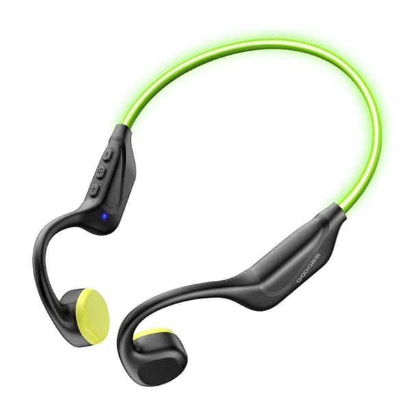 Knogleskonstruktion Hovedtelefoner, Vandtætte, Bluetooth-forbindelse,SORT