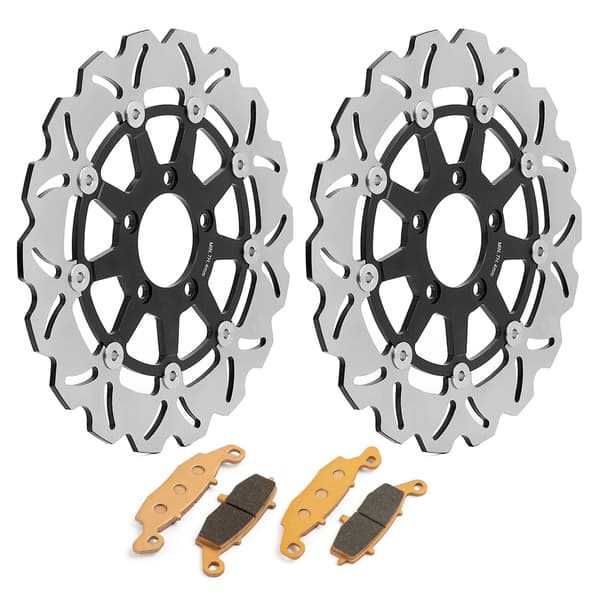 Bremseplader, Holdbart Rustfrit Stål, Pålidelig Bremseydelse,V-Strom 650 04-06 A