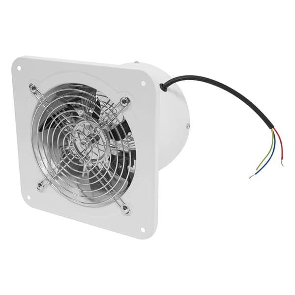 Afbudsventilator, 220m³/h Luftstrøm, Lavt Støjniveau,Hvid
