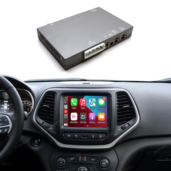 Auton käyttöliittymä, langaton CarPlay, Android Auto -integraatio,Jeepille