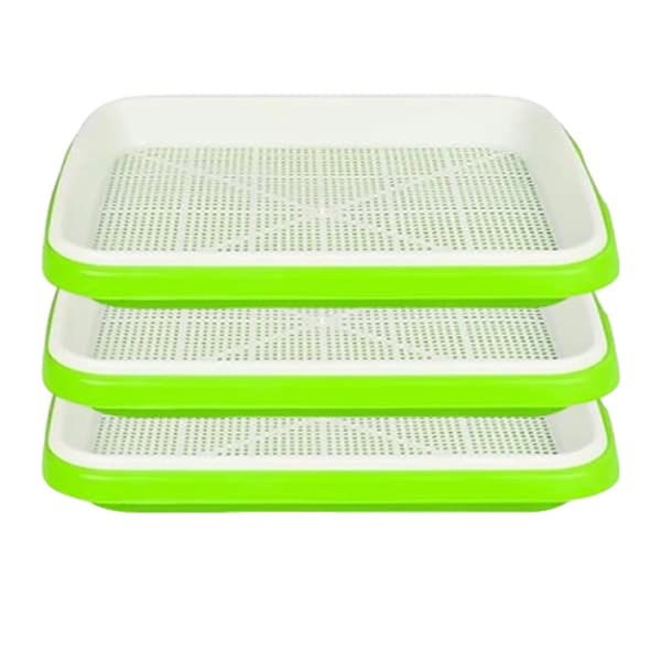 Frøplanter, Dobbeltlag Design, Hydroponisk Kompatibel,3PCS