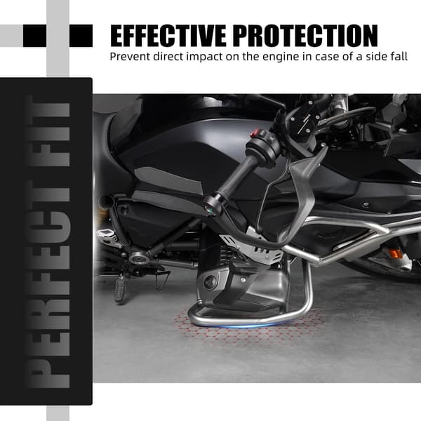 Motorbeskyttelse Crash Bars, Rustfrit Stål, Nem Installation,Lavere