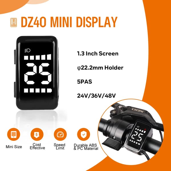 Skærm, Letvægts, Vandtæt,DZ40 Mini (Til UART-protokol)