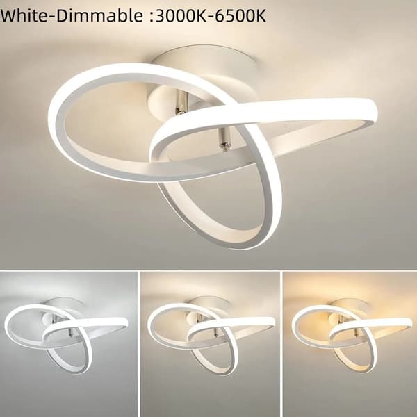 Loftlampe, Moderne Design, Energi Effektiv,Hvid-dæmpbar