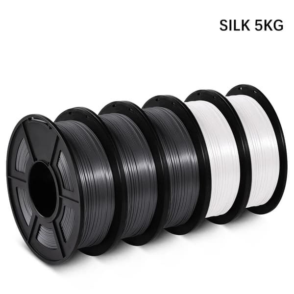 3D-skrivarfilament, PLA-material, miljövänlig design,SILK 2WT3BK