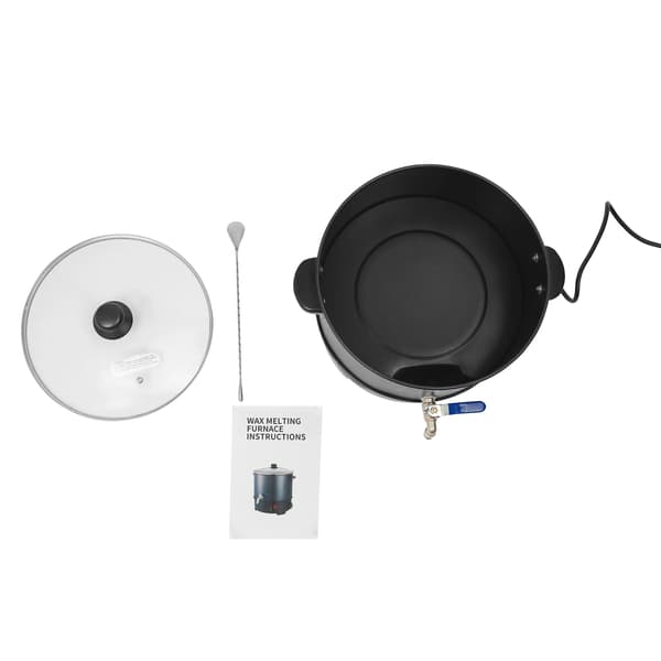 Voks Smelter, Ergonomisk Design, Effektiv Smeltekapacitet,sort