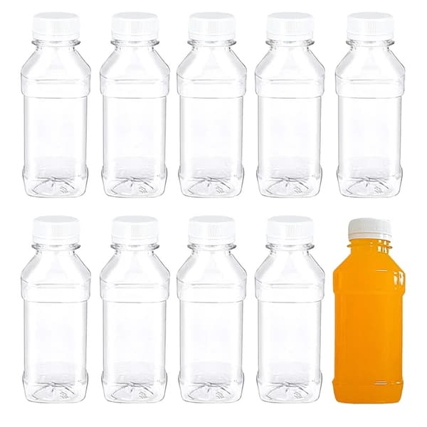 Påfyllningsbara flaskor, bärbar design, läckagesäker lock,20PCS