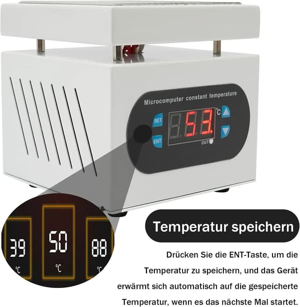 Svejsestation, Mikrocomputerstyret, Justerbar Temperatur,HVID