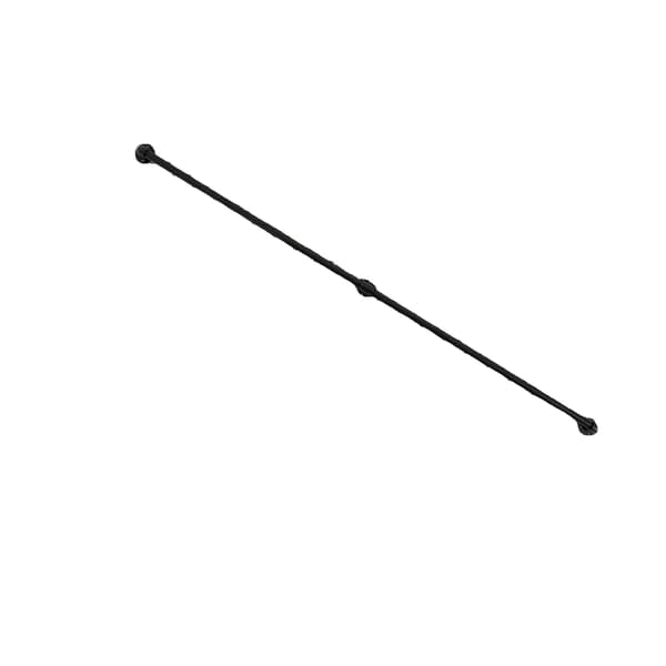 Trappräcke, Hållbart Gjutjärn, Väggmonterad Design,svart