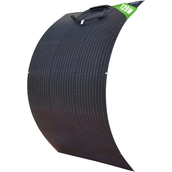 Flexibel solpanel, hållbar konstruktion, hög effektivitet,1st 120W panel
