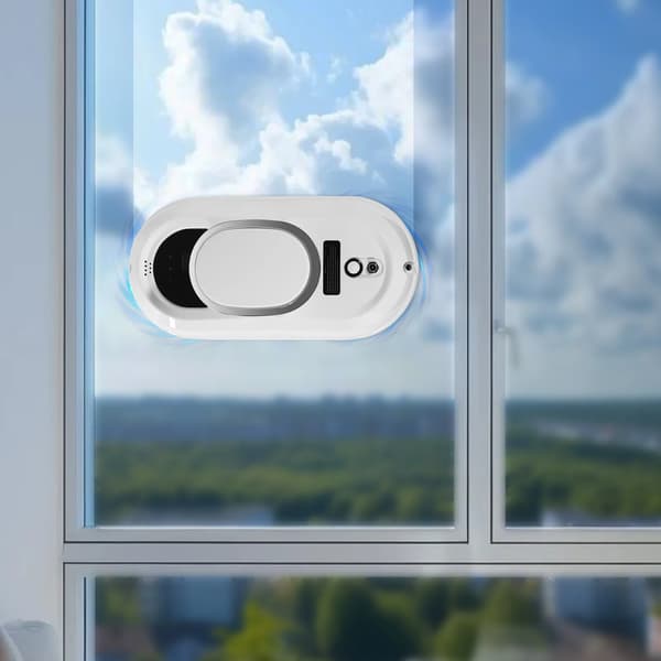 Fönsterputsrobot, Intelligent Ruttplanering, Kraftfull Sugförmåga,VIT