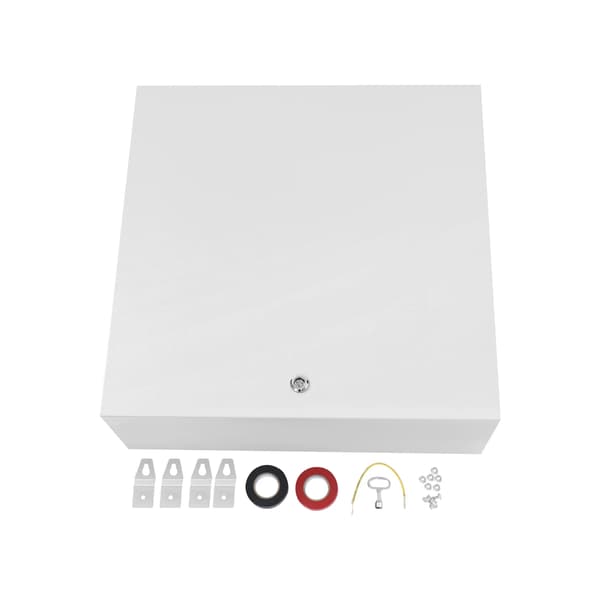 Elektrisk Samlingsboks, IP65 Beskyttelse, IK08 Stødklassificeret, Dimensioner 60×60×20cm, Lys Grå, Vægmontering