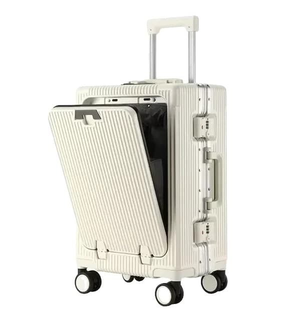Håndbagage, Bærbart Design, Sikkerhedslås,BM0911-20INCH-WHITE