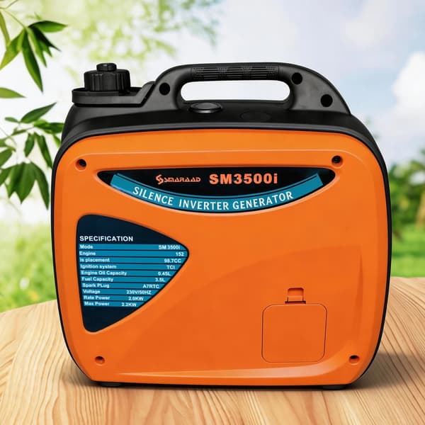 Generator, Super Stille, Bærbar,Vurderet 2000W