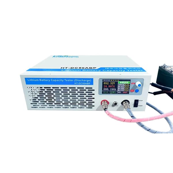 Elektronisk belastningstestare, stöder 5-120V batterier, högprecisionsmätning,120V 50A