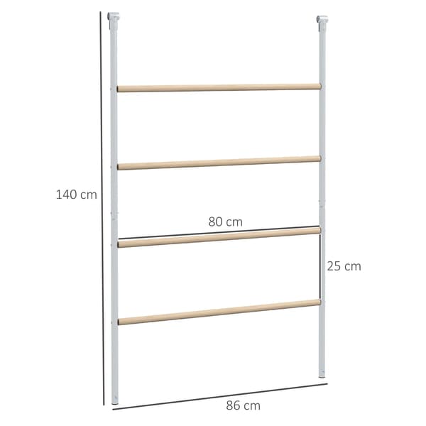 Kylling Perch, Multi-Level Design, Holdbare Materialer,86X2.5X140 cm