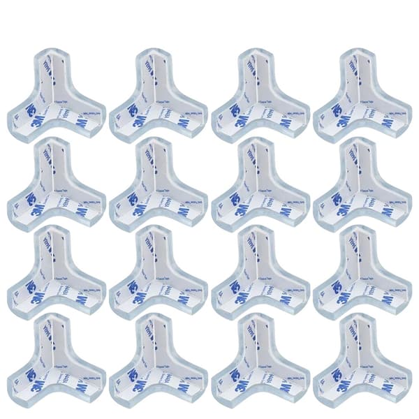 Bordshörnskydd, Klar Design, Säkerhetsdämpning,16PCS T Formad