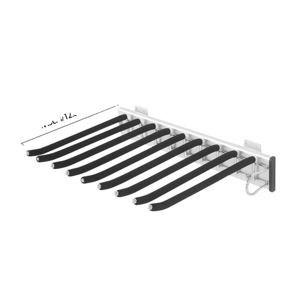 Byxställ, utdragbar design, hög lastkapacitet,svart