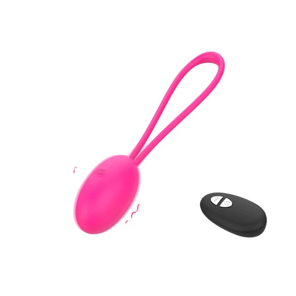Trosvibrator, Bärbar Design, Multi-Hastighetsvibration, Rosa