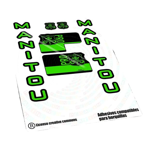 Klistermærker, Højkvalitets Vinyl, Tilpassede Designs,FLUOR Grøn