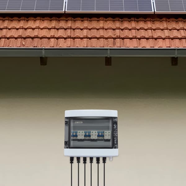 Solcelle PV Kombinationsboks, IP65 Beskyttelse, 40A Overspændingsbeskyttelse,HVID
