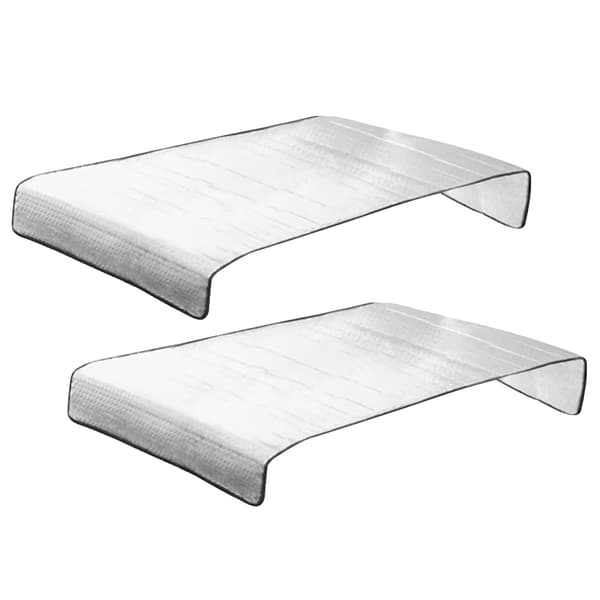 Luftkonditioneringsskydd, Dammskydd, Väderbeständig,95x46cm-2pcs