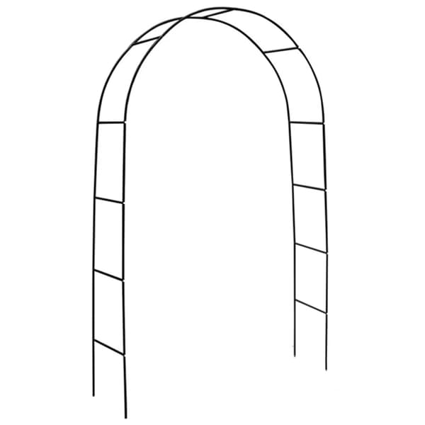 Trädgårdsbåge, Metallkonstruktion, Höjd 2,4 Meter, Bredd 1 Meter, Djup 0,3 Meter, Lämplig för Klätterväxter