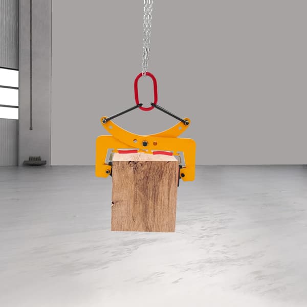 Stenløftklemme, 280 kg kapacitet, ergonomisk design,Gul