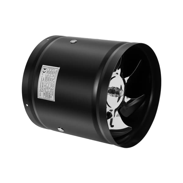 Utsugningsfläkt, 220V Spänning, 40W Effekt, 353 CFM Luftflöde, 2800 r/min Hastighet, Rund Form
