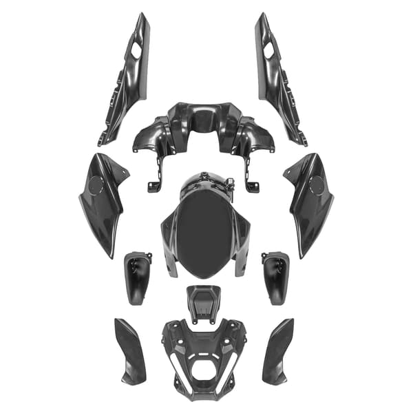 Fuldt Fairing Kit, Eftermarked Erstatning, Forbedret Aerodynamik,uindfarvet