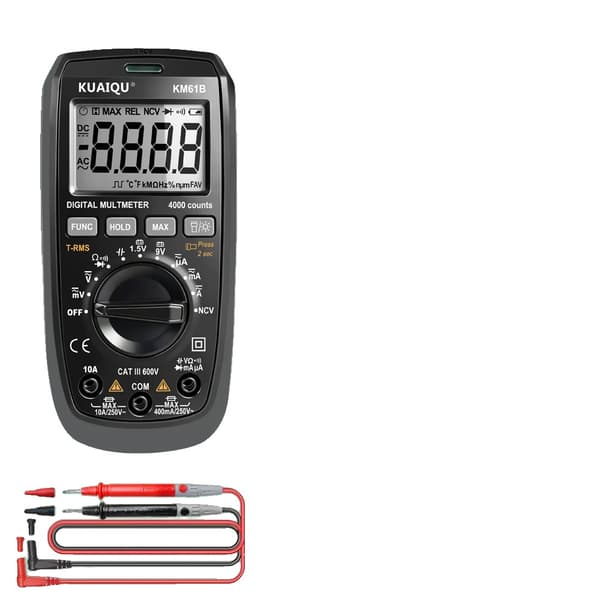 Digitalt Multimeter, Ægte RMS, Automatisk Rækkevidde,KM61B