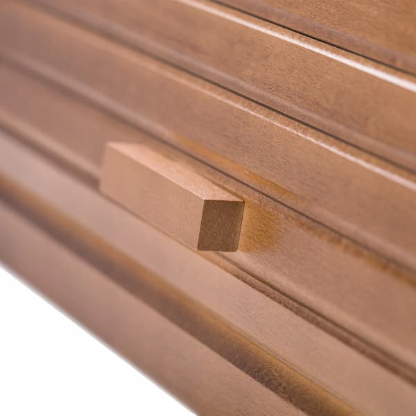 Brødkasse, Højkvalitets Træ, Elegant Design,Brun