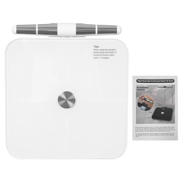 Kropsfedt Skala, Bluetooth Forbindelse, Multi-Bruger Support,HVID