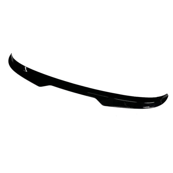 Bagklap Spoiler, Glans Sort ABS, Aerodynamisk Design,sort