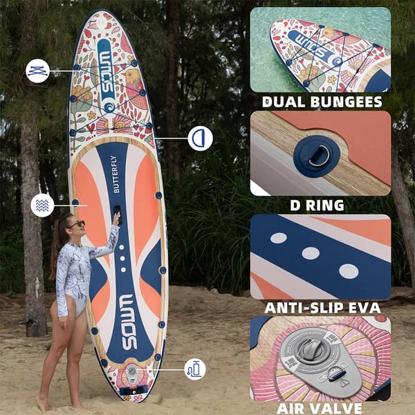 Stand-Up Paddleboard, Allround Design, Holdbar Konstruktion,SW03
