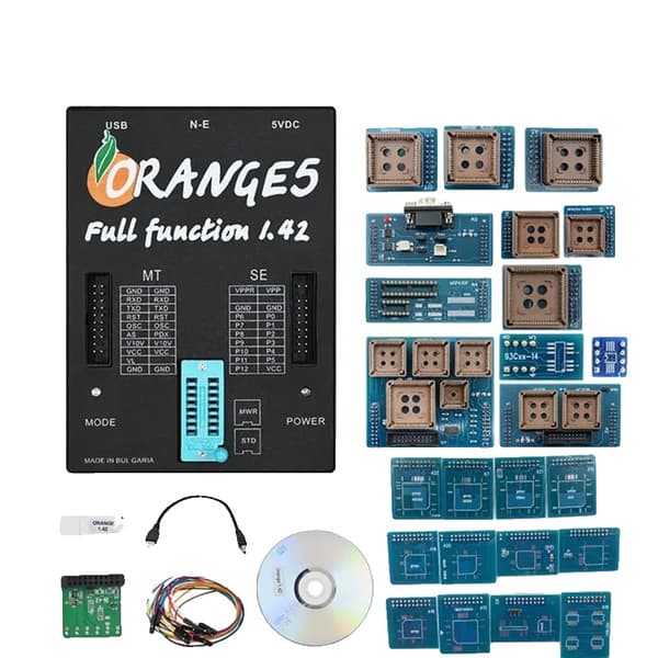 ECU-programmerare, Inbyggd protokollskrivning, Överströmskydd,V1.45 Full Set