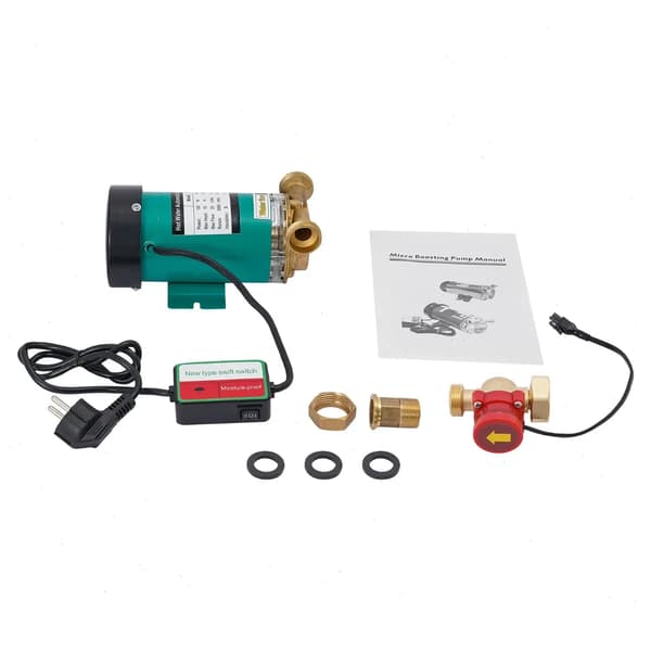 Boosterpump, 120W Effekt, Hög Flödeshastighet,230V, Cyan