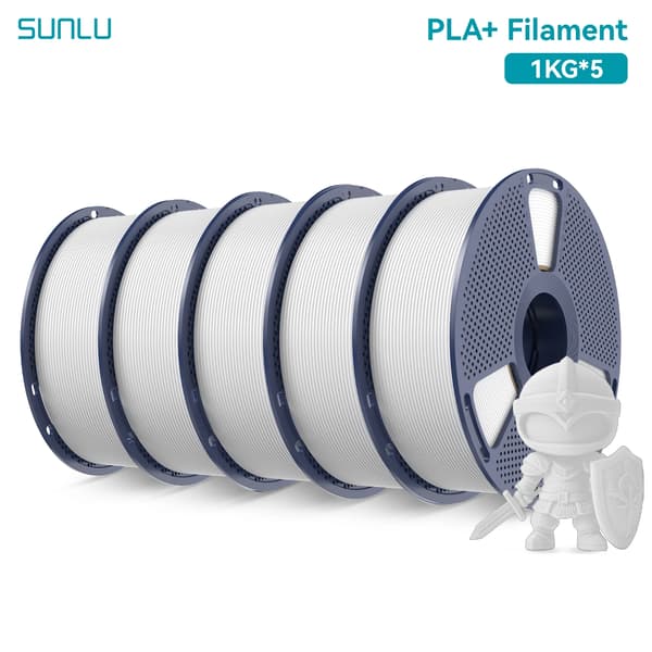 3D-utskrift filament, hög hållfasthet, miljövänligt material,5KG Vit