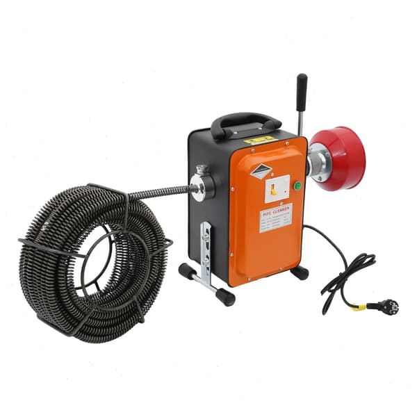 Avloppsrensningsmaskin, 750W Effekt, Effektiv Drift,Apelsin