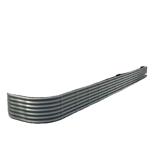 Havebed, Holdbart Metal, Alsidige Plantemuligheder,Gris