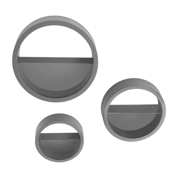 Väggmonterad Planterare, Modern Design, Platsbesparande Lösning,Mörkgrå