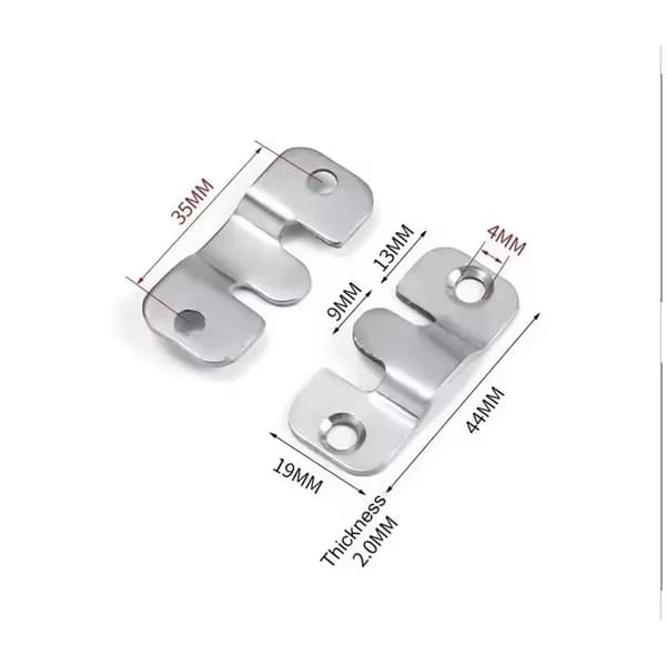Hängande Spänne, 10 st Rostfritt Stål, Hållbar Design,10PCS S