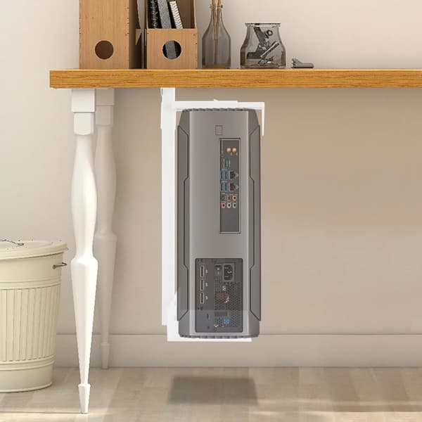 PC-hållare, platsbesparande design, robust konstruktion,VIT
