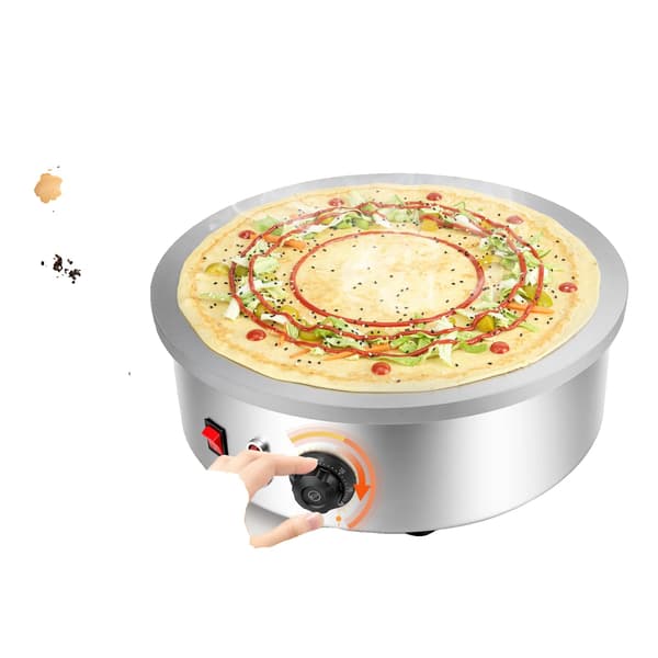Pandekagemager, Høj Effekt, Stor Kogesurface,Sølv