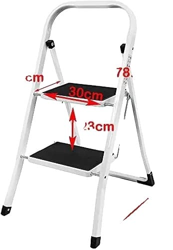 Stege, Bärbar Design, Antiglid Säkerhetsfunktioner,2 steg