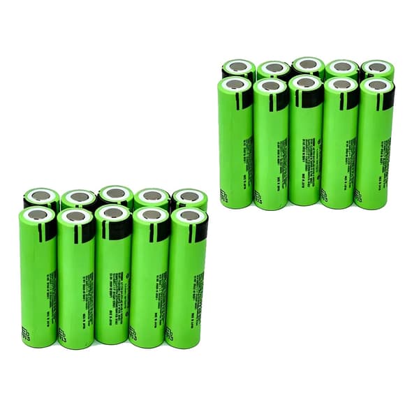 Ladattava litiumakku, 3400mAh, 3.7V jännite, 20kpl