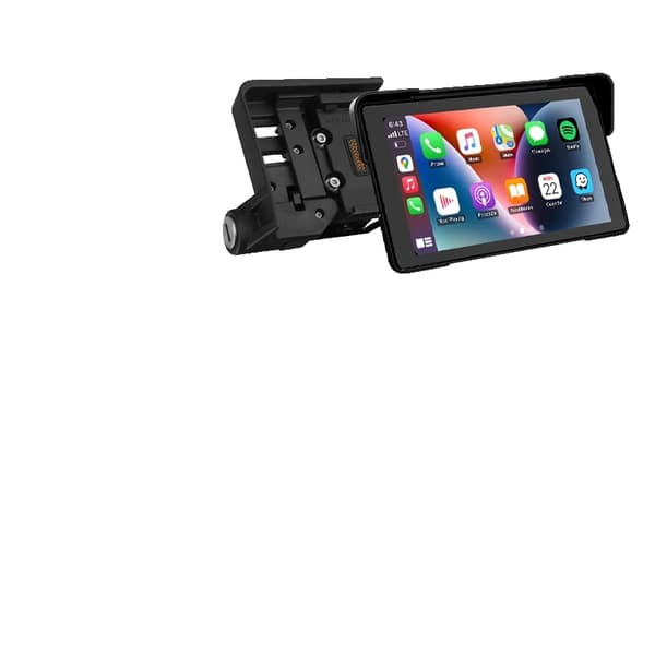 Motorcykel Navigationsskärm, Trådlös CarPlay, Stöd för Android Auto,MT-D DVR -TPMS