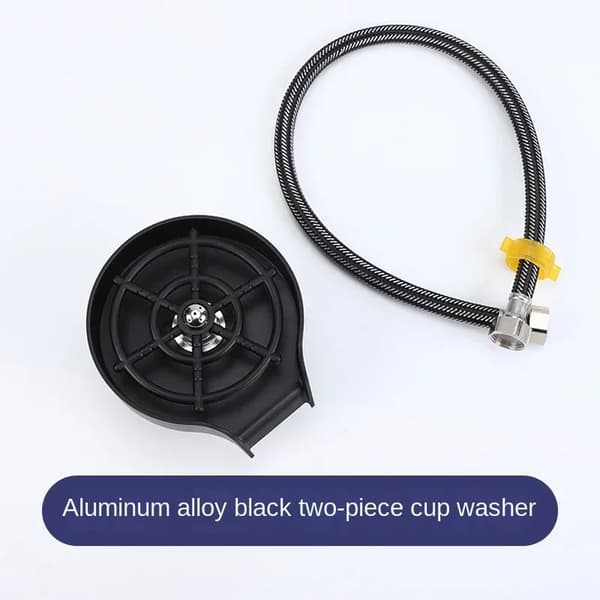 Koppdiskare, Högtryckstvätt, Automatisk Funktion,Aluminium 2Pc